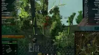World of Tanks-ваше благородие, госпожа удача.(уничтожение противника вслепую)