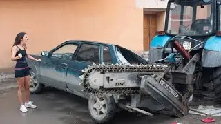 ЖЕСТКО ОТОМСТИЛИ ЗА ХАМСКУЮ ПАРКОВКУ, НО СПАЛИЛИСЬ НА КАМЕРУ