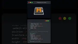 3D Interactive Button with HTML and CSS 💻🔴🟢