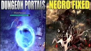 Teleport Directly To Dungeons, Increased XP, Necromancer Fixed - Diablo 4 New Changes