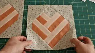 336. МК: Блок лоскутное сердце 9