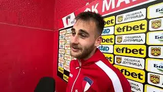 🔴🔵⚪️ Христо Каймакански след 1:0 над Беласица.