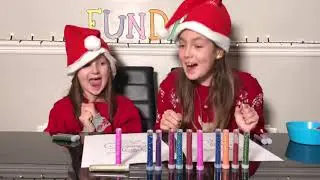 3 COLOUR CHRISTMAS GLITTER CHALLENGE!!!!