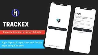 #shorts Trackex: Personal expense tracker in a flutter with firebase