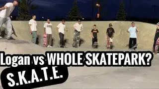 SKATE? I CHALLENGED EVERYONE At Skate Park! Here's what Happened!
