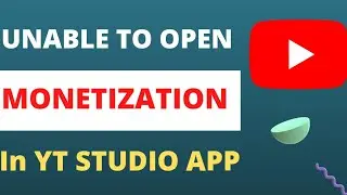 Where to get monetization option on YouTube studio app ?😱🔥