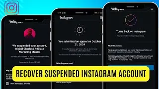How To Fix Suspended Instagram Account (NEW)