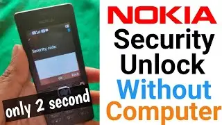 Nokia mobile ka security code kaise tode | unlock nokia keypad security code | by TrickerAmit