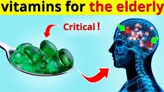 Top 10 Essential Vitamins and Supplements for Older Adults (Crucial reference guide) 💪