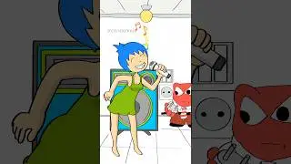 Joy's real voice | Justin bieber @TurmadaPakaraka - Inside out, Joy and anger version animation meme