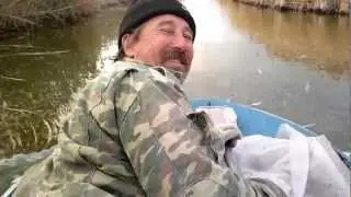 лодка малютка и мотор стрела!
