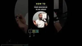 Logic to find maximum element in an array | Complete C Tutorial