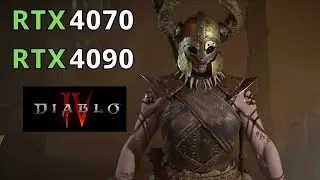 DIABLO 4 RTX 4070 RTX 4090 - 1080p 1440p 4K