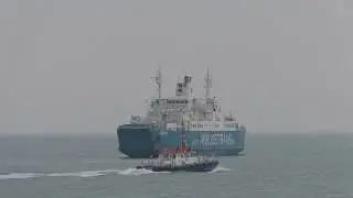 TV-TOUR. Kerch ferry. Port of Caucasus - port of Crimea.