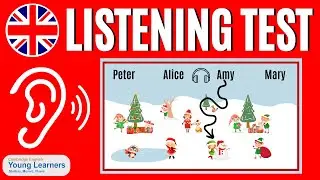 English Listening Practice Test Christmas (Free PDF for classroom activities)