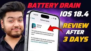 iOS 18.4 review after 3 days in iPhone 15 & iPhone 16🔥 Battery Drain? Should you update?