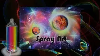 Что такое Spray Art. Картины в технике Spray Paint Art.