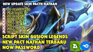 Script Skin Gusion Legends Pacth Nathan Full efect & Sound No Pw