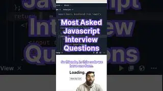 Most asked Javascript interview questions 