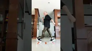 RUNNING man tutorial shuffle dance 