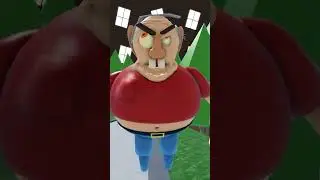 👴😱 Злой Дед Сошёл с Ума в Роблокс #shorts