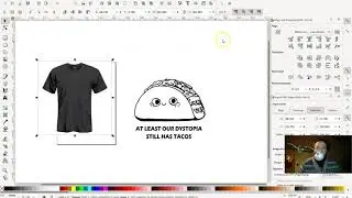 Design a T shirt in Inkscape