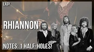How to play Rhiannon by Fleetwood Mac on Tin Whistle (Tutorial)