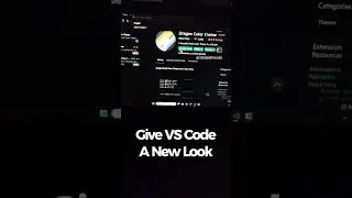 Give your VS Code a new Look and a new feel to your code 