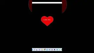 ❤️ Make a Heart and print 'I LOVE YOU' using Pyhton Turtle 