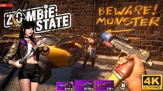THIS GAME LOOKS INSANE! "Zombie State" Ultra Graphics 4K 60Fps Gameplay