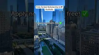 Fully Funded Scholarship in Australia for Postgraduate for International Students