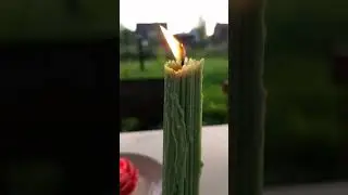 Впервые в жизни у меня появилась "плачущая" свеча. Свечи от  https://vk.com/decor_candles