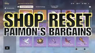 Genshin Impact SHOP RESET PAIMON'S BARGAINS for October 2021