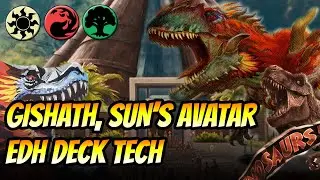 🦕 JURASSIC Upgrades from Lost Caverns of Ixalan! Gishath, Sun's Avatar Deck Tech