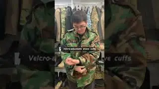 Jungle Camouflage M65 Windbreaker Woodland Camouflage M65 Jacket Coat Winter Outdoor | Canton Fair