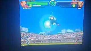 DragonBall Z Budokai Raditz Charged Power Attack Rings Out Android 18 Alternate Ryona