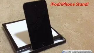 How To Make Your Own iPod/iPhone Stand!