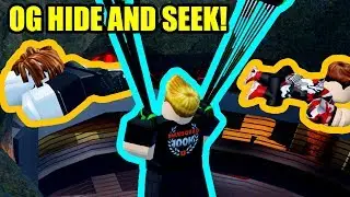 CLASSIC JAILBREAK HIDE and SEEK w NubNeb and JoeyDaPlayer | Roblox Jailbreak