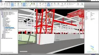 Navisworks - navigace v modelu - průhlednost