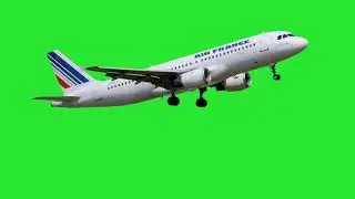 aeroplane green screen effect