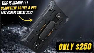 Blackview Active 8 Pro Preview I Best rugged tablet 2023 I Helio G99 I 2K Screen I 22000MaH Battery