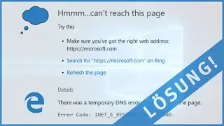INET_E_RESOURCE_NOT_FOUND: So behebt man den Fehler!