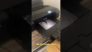 My very first printer 😍 #canonphotography #printer #a3 #printing #photography #canonr5 #portrait