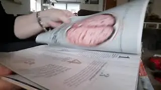 ASMR pageturning crinkle paper with squeezing
