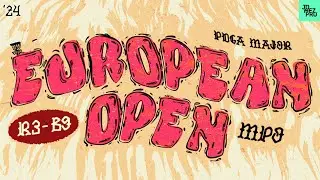 2024 European Open | MPO R3B9 | McBeth, Dickerson, Miranda, Latta  | Jomez Disc Golf