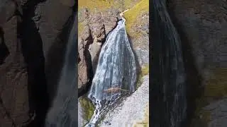 waterfall devichye kosy prielbrusye