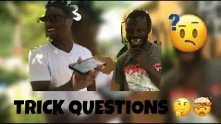 TRICK QUESTIONS IN MY COMMUNITY 🤔