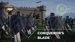 Новый Total war вышел от третьего лица Conqueror's Blade