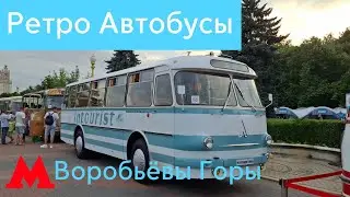 Выставка Ретро автобусов на Университетской площади
