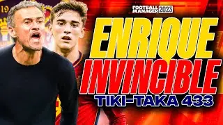 Luis Enrique's UNSTOPPABLE Tiki Taka Spain FM23 Tactics! | Football Manager 2023 Tactics